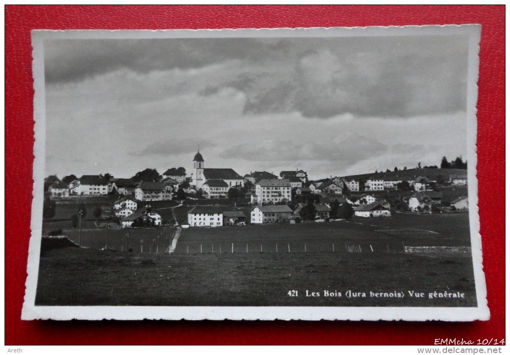 Suisse  - LES BOIS  : Vue Générale - Les Bois