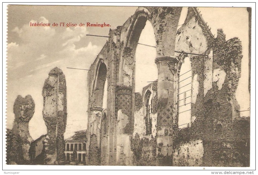 Intérieur De L' Eglise De RENINGHE - Lo-Reninge