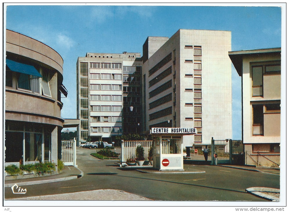 CP MONTBELIARD, L'ENTREE DU CENTRE HOSPITALIER, HOPITAL, DOUBS 25 - Montbéliard