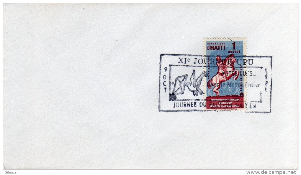 Haiti 1980 UPU World Post Day Universal Postal Union - U.P.U.