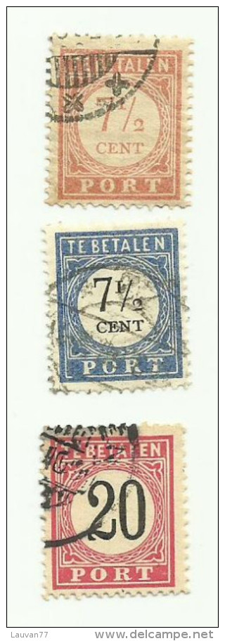 Pays-Bas Taxe - Strafportzegels