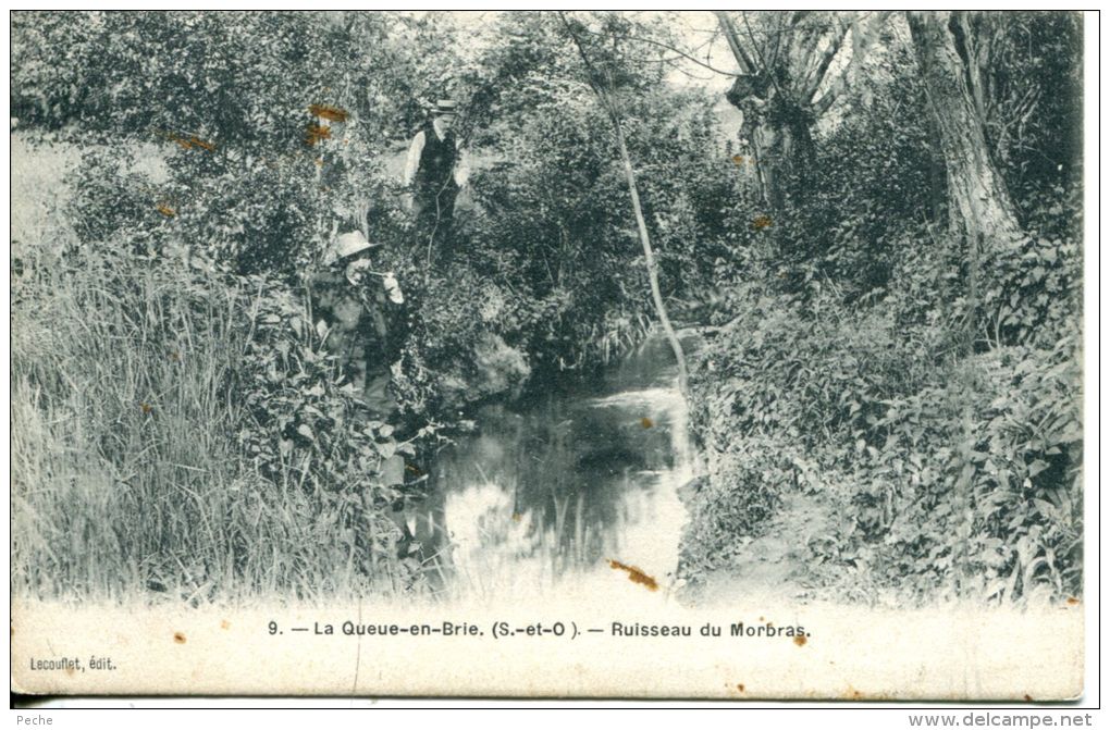 N°39522 -cpa La Queue En Brie -ruisseau Du Morbras- - La Queue En Brie