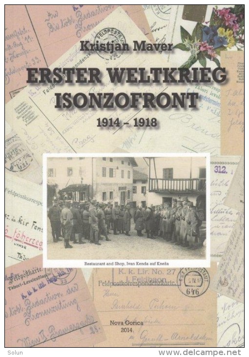 MILITARY POST BUCH ERSTER WELTKRIEG ISONZOFRONT 1914 - 1918 - Deutsch