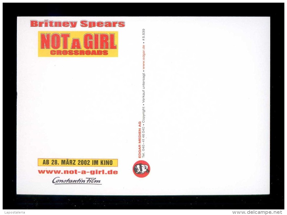 *Not A Girl* Ed. Constantin Film. Nueva. - Affiches Sur Carte