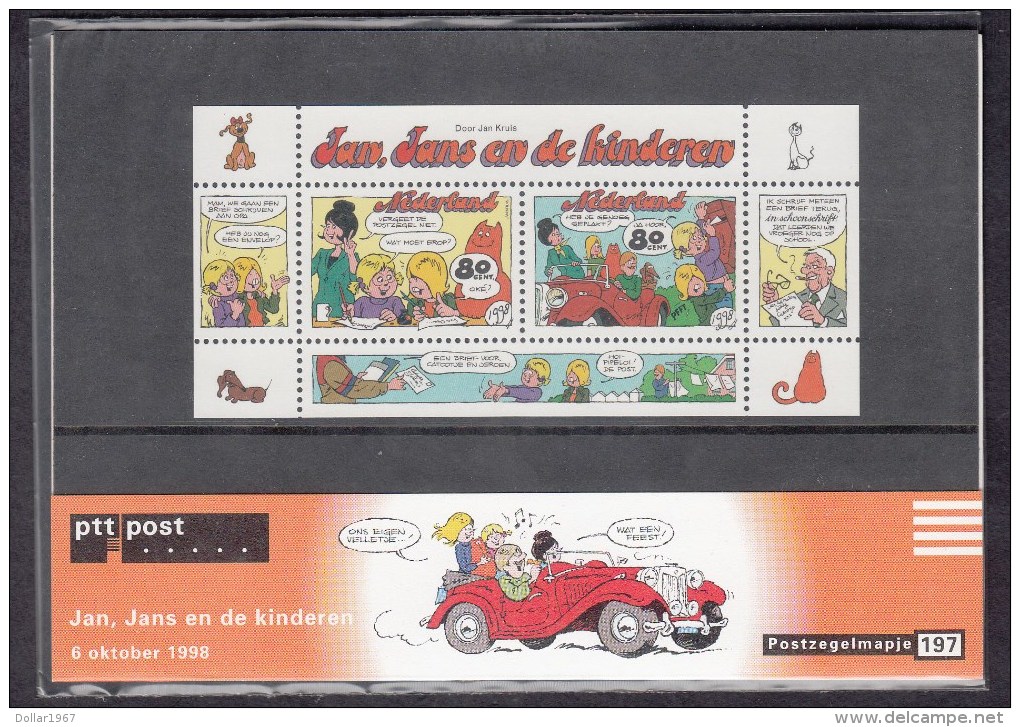 NETHERLANDS 1998  MAPJE 197  POSTFRIS MNH ** - Nuevos