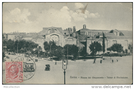 ITALIE ROME / Piazza Dei Cinquecento, Terme Di Diocleziano / - Autres & Non Classés