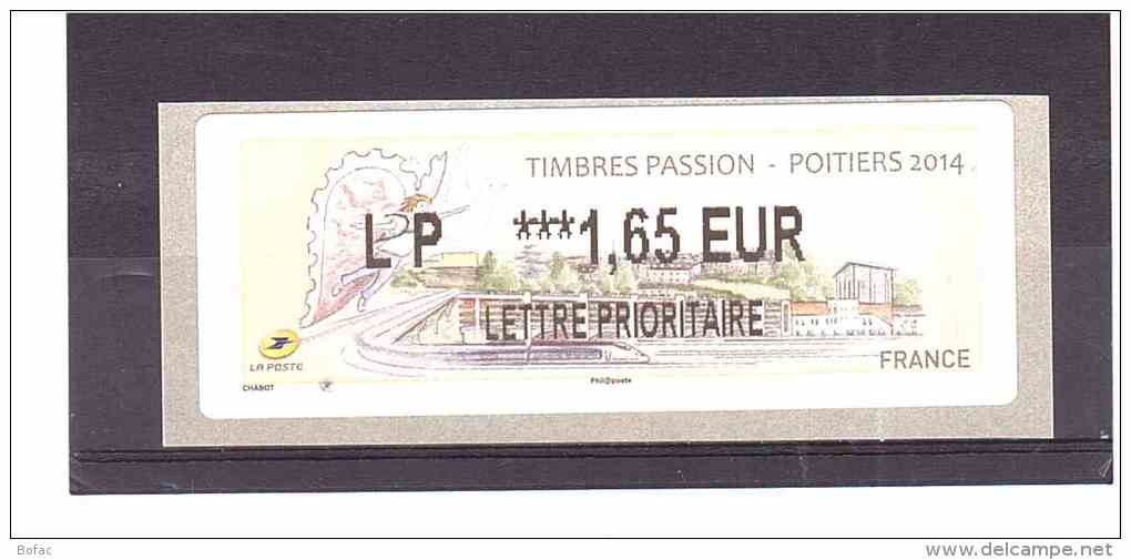 1149 **  Y&T  (Timbres Passion Poitiers 2014)  *FRANCE*  25/46  279002971 - 2010-... Viñetas De Franqueo Illustradas