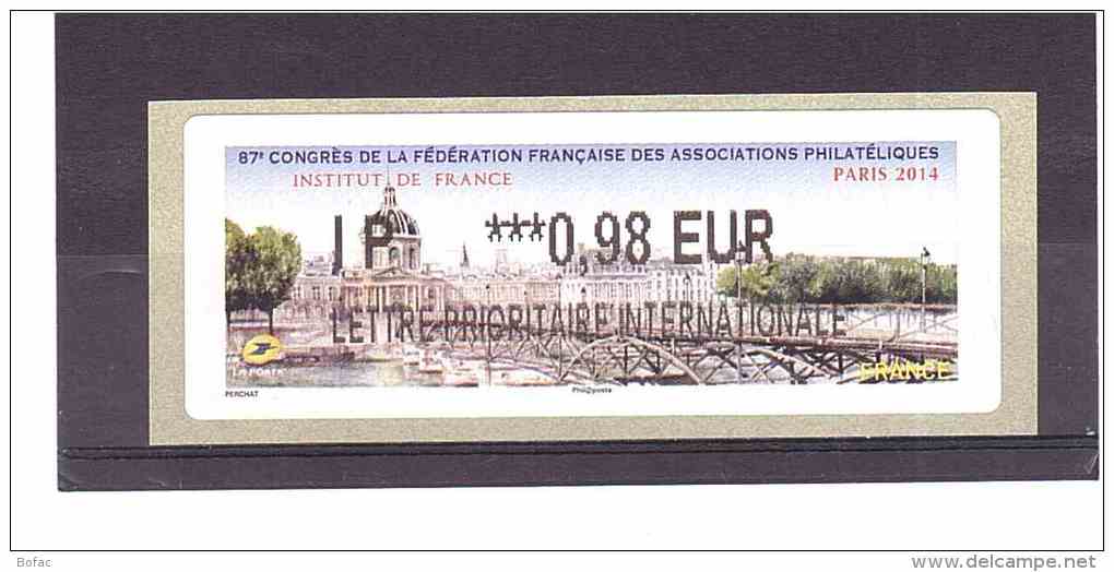 1146 **  YT Lisa 2  (institut De France )  *FRANCE*  25/47  279003053 - 2010-... Vignette Illustrate