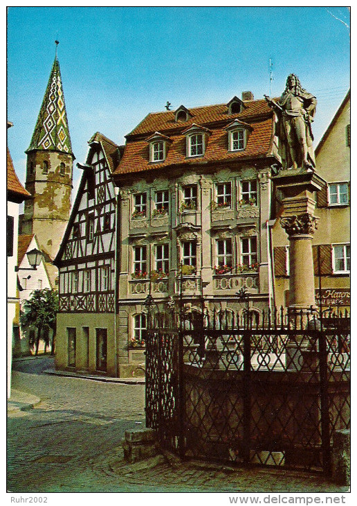 Alte AK Bad Windsheim - Schöner Brunnen (1978) - Bad Windsheim