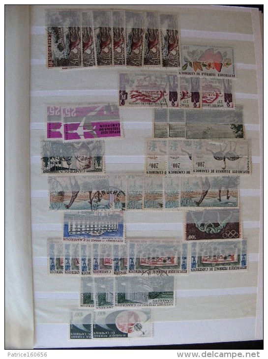 TB lot de timbres du CAMEROUN. Neufs XX, X et oblitérés.