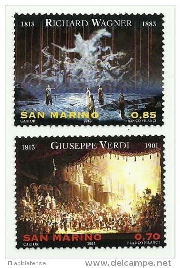 2013 - 2422/23 Verdi E Wagner   ++++++++ - Unused Stamps