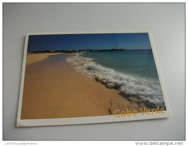 STORIA POSTALE FRANCOBOLLO Cabo Verde Ilha Do Sal Praia Sta. Maria - Cap Vert