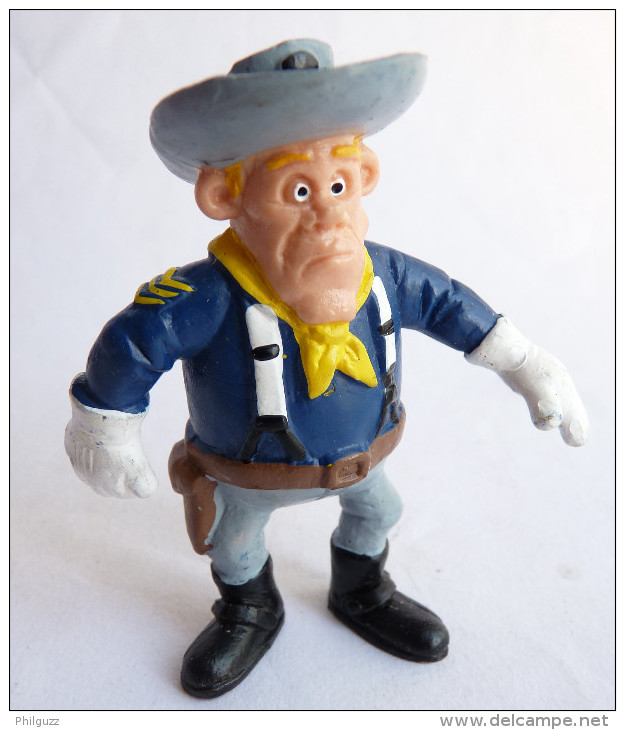 1 FIGURINE LUCKY LUKE COMICS SPAIN 1984 LE SERGEANT O'MALLEY TBE () - Autres & Non Classés