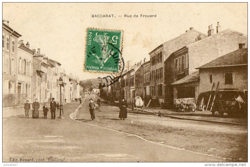 BACCARAT (54) Rue De Frouard Animation - Baccarat