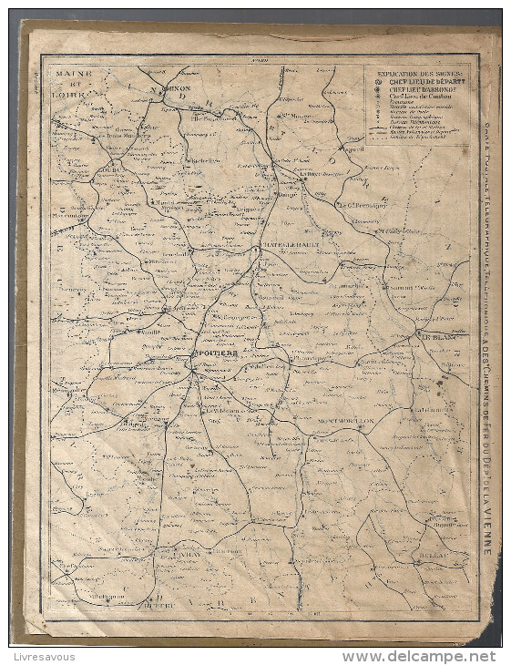 Almanach Des Postes Et Des Télégraphes De 1926 Département De La Vienne (86) - Grand Format : 1921-40