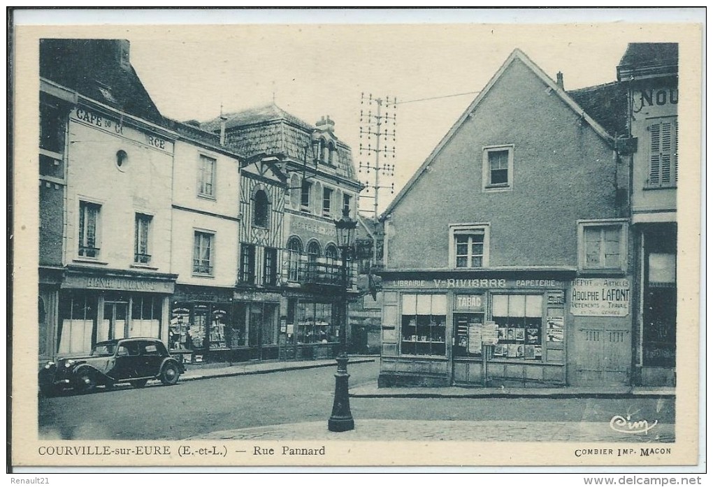 Courville-Courville-sur-E Ure-Rue Pannard-(CÉPiA). - Courville