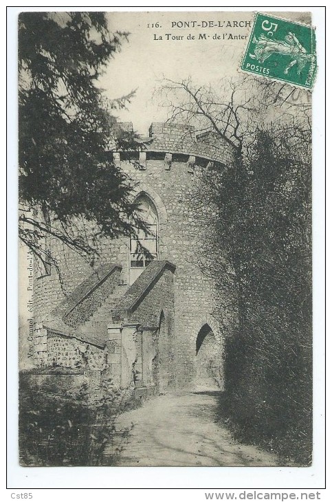 CPA - Pont-de-L´Arche La Tour - Pont-de-l'Arche