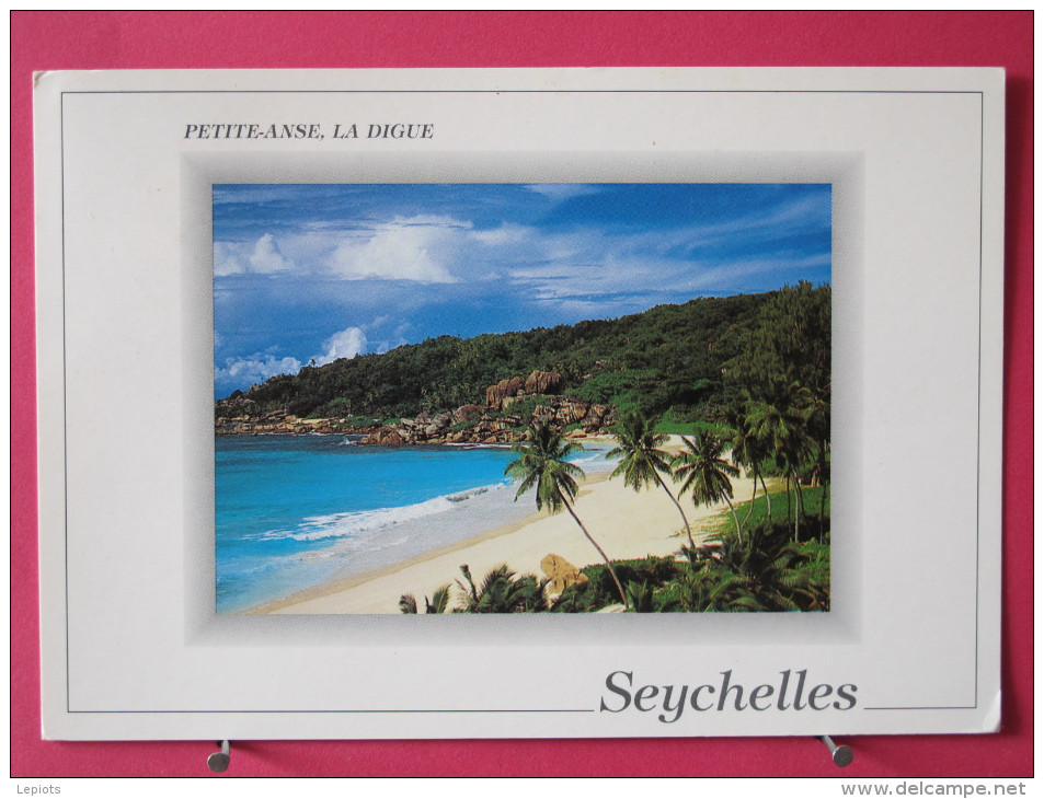 Seychelles - Petite Anse - La Digue - Excellent état - Scan Recto-verso - Seychelles