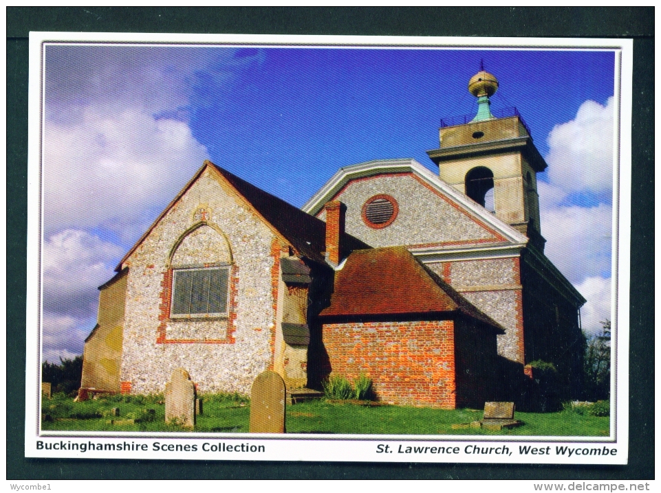 ENGLAND  -  West Wycombe  St Lawrence Church  Unused Postcard As Scan - Buckinghamshire