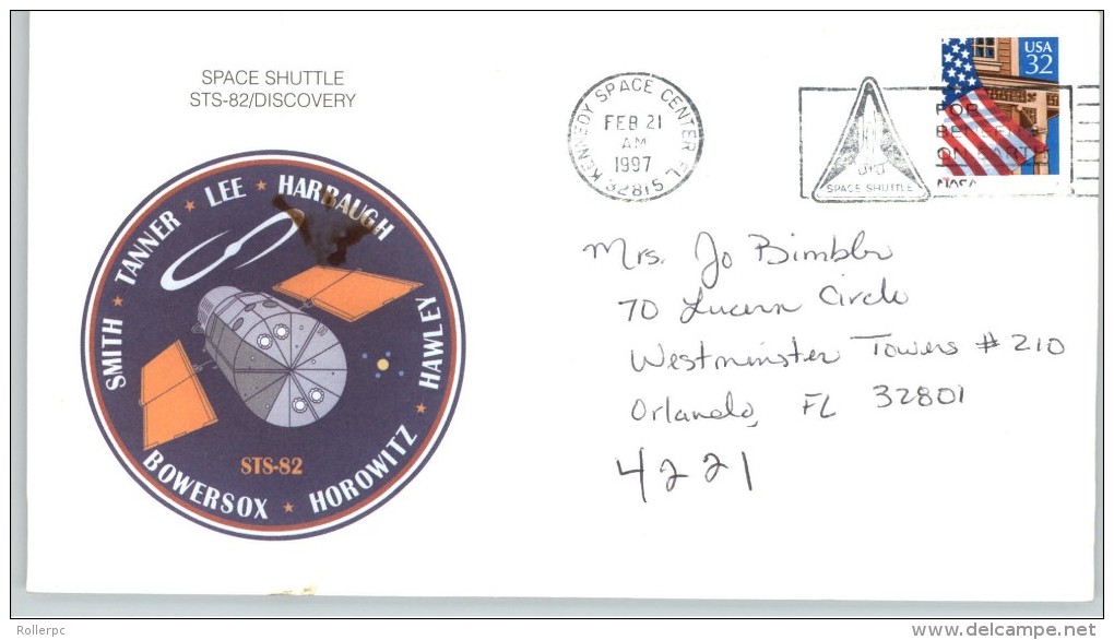 080337 LAUNCH STS - 82 [SHUTTLE DISCOVERY] KENNEDY SPACE CENTER FL / FEB 21,1997 / 32815 [COVER & DESC] - Etats-Unis