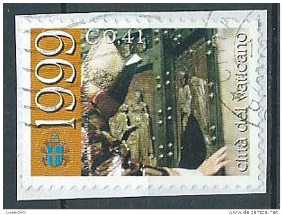 2003 VATICANO USATO 25 ANNO PONTIFICATO GIOVANNI PAOLO II - VV2-2 - Oblitérés