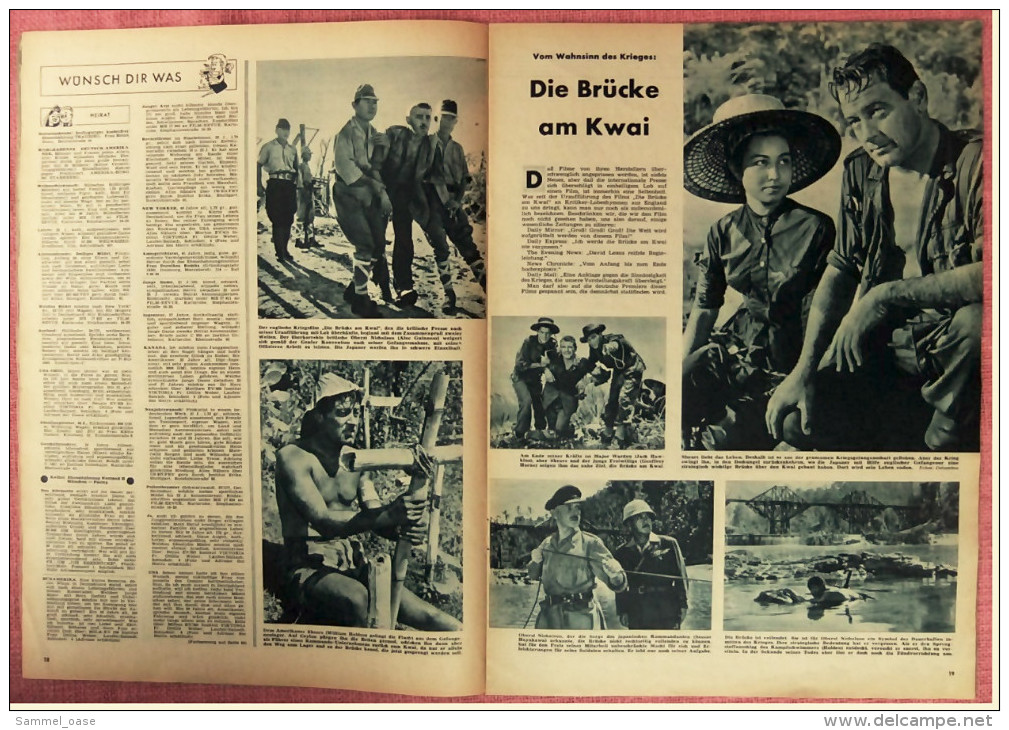 "Film Revue"  Ingrid Bergmann In Indiskret  -  Lilian Harvey Heute  -  Nr. 27 Von 1957 - Magazines