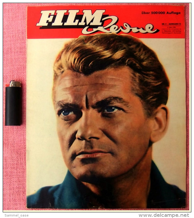 "Film Revue"  Karlheinz Böhm / Gundula Blau Am Wochenende  -  Die Blitzkarriere Des Anthoni Perkins  -  Nr. 5 Von 1958 - Magazines