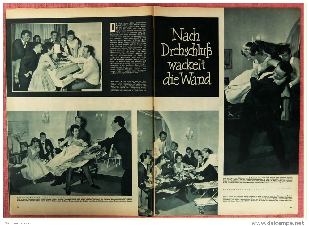 "Film Revue"  Ingrid Bergmann, Der Engel Der Gelben Stadt  -  Peter Alexander Schießt Den Vogel Ab   -  Nr. 12 Von 1958 - Zeitschriften