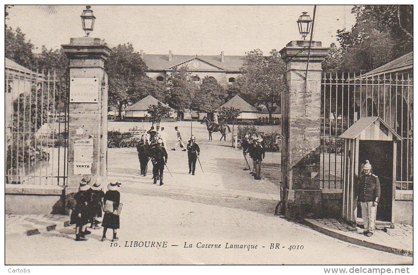 33 LIBOURNE  La Caserne Lamarque - Libourne
