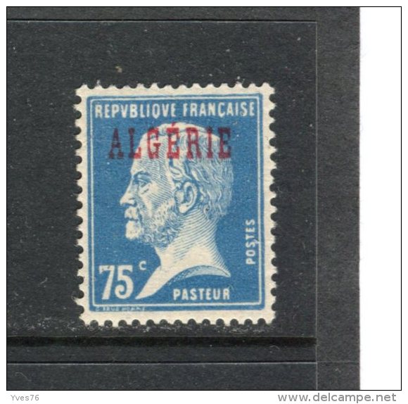 ALGERIE - Y&T N° 26* - Type Pasteur - Neufs