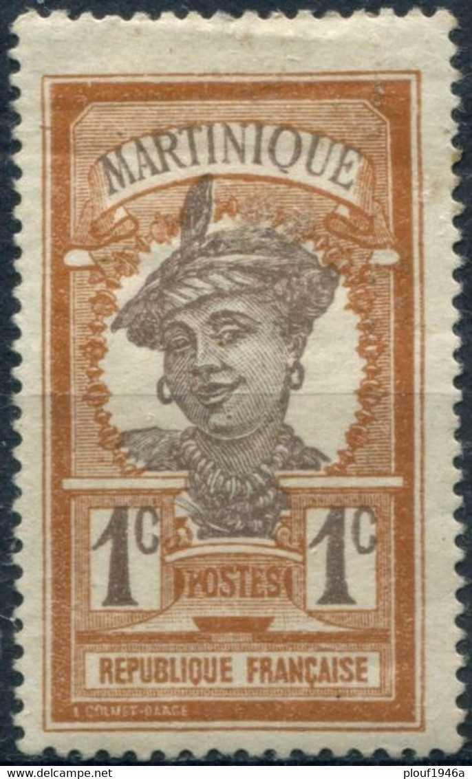 Pays : 318 (Martinique : Colonie Française)  Yvert Et Tellier N° :   61 (*) - Neufs