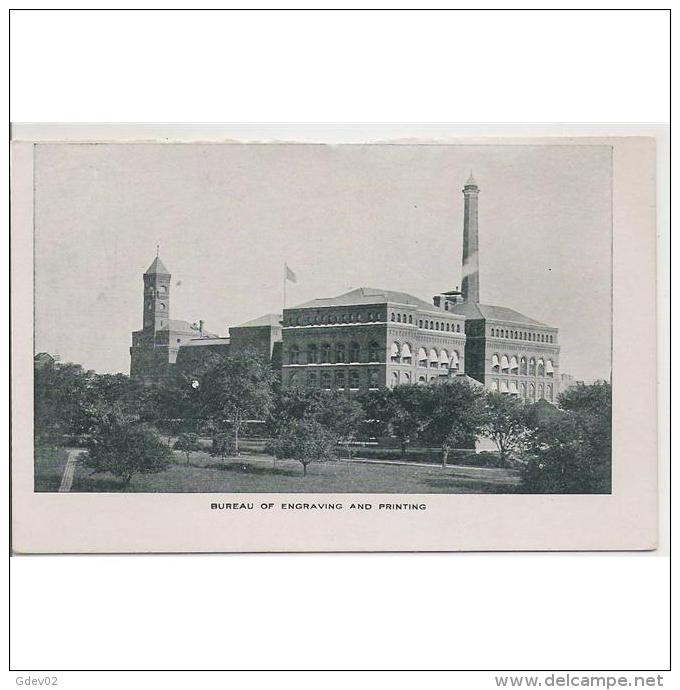 EUDTP0768C-LFD1631TFPA.TARJETA POSTAL DE ESTADOS UNIDOS(USA)Oficina De Grabados E Impresiones.WASHINGTON - Otros & Sin Clasificación
