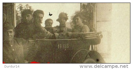 Rare Carte Photo à Localiser - Militaires ... Automobile ...N° 161665 ..... - A Identifier