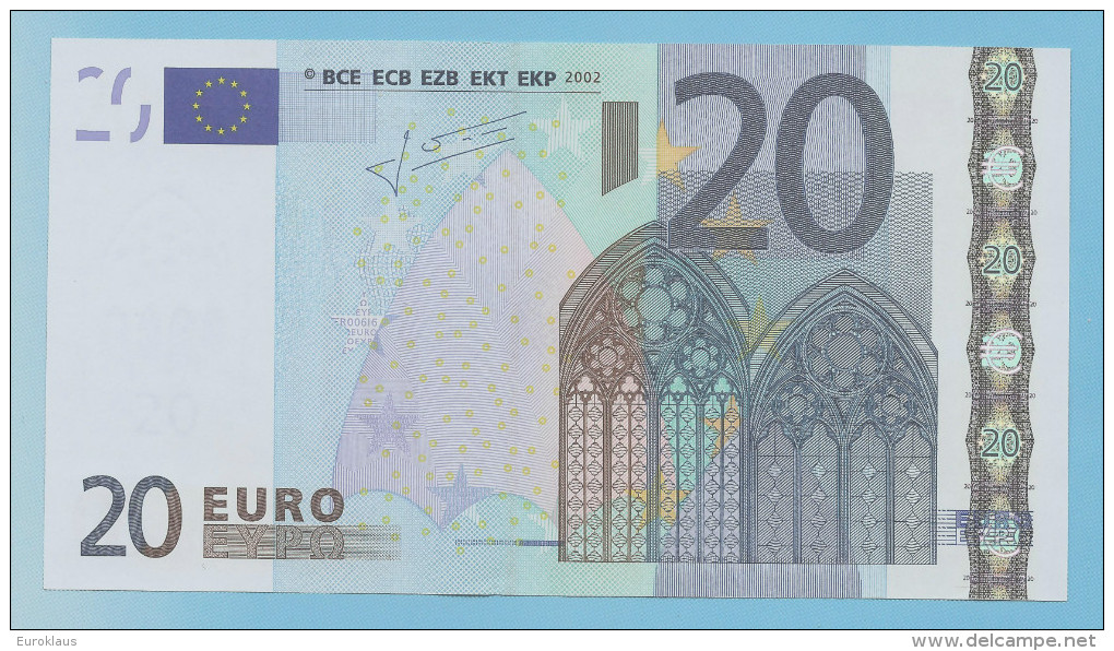 20 EURO GERMANY R006I6 LAST POSITION UNC - 20 Euro