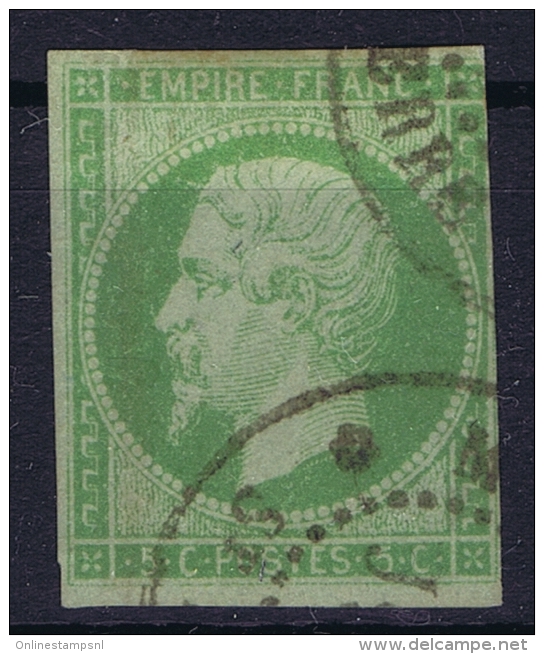 Martinique Yvert Nr 8 Col. Gen. Cachet ST Pierre Sigaar Brun - Napoléon III