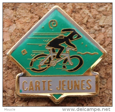 VELO - CYCLISTE - CYCLISME - CARTE JEUNES - FOND VERT   -            (12) - Cyclisme