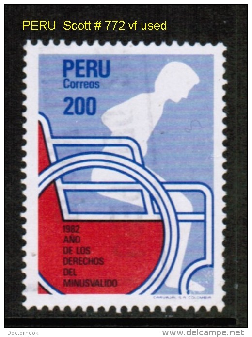 PERU    Scott  # 772 VF USED - Peru