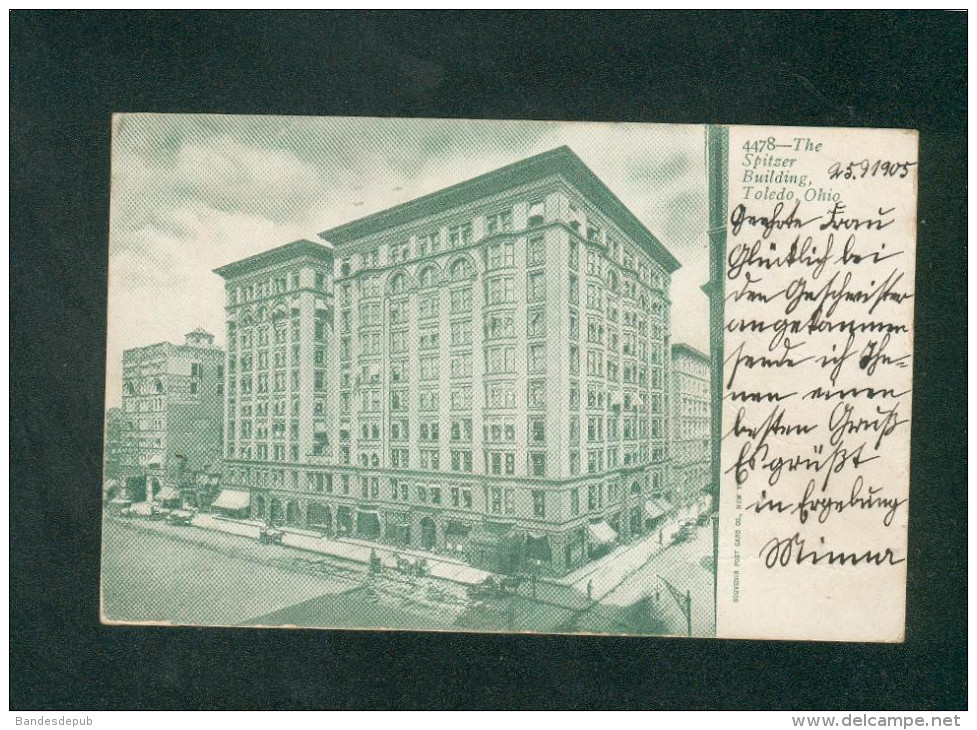 USA - Toledo - The Spitzer Building ( Souvenir Post Card C°) - Toledo