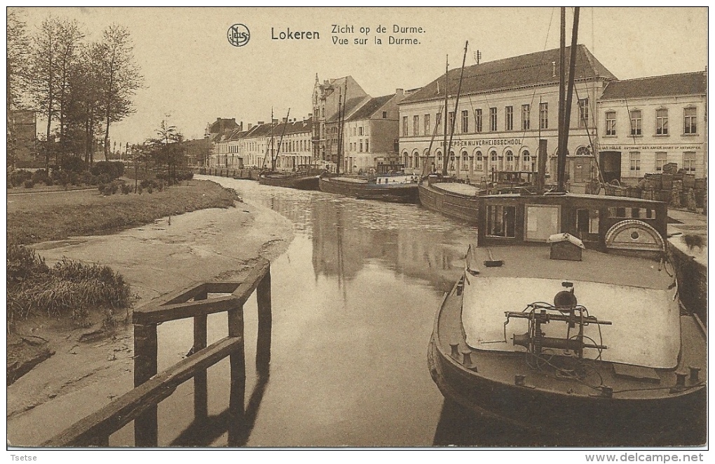 Lokeren - Zicht Op De Durne - Booten ( Verso Zien ) - Lokeren