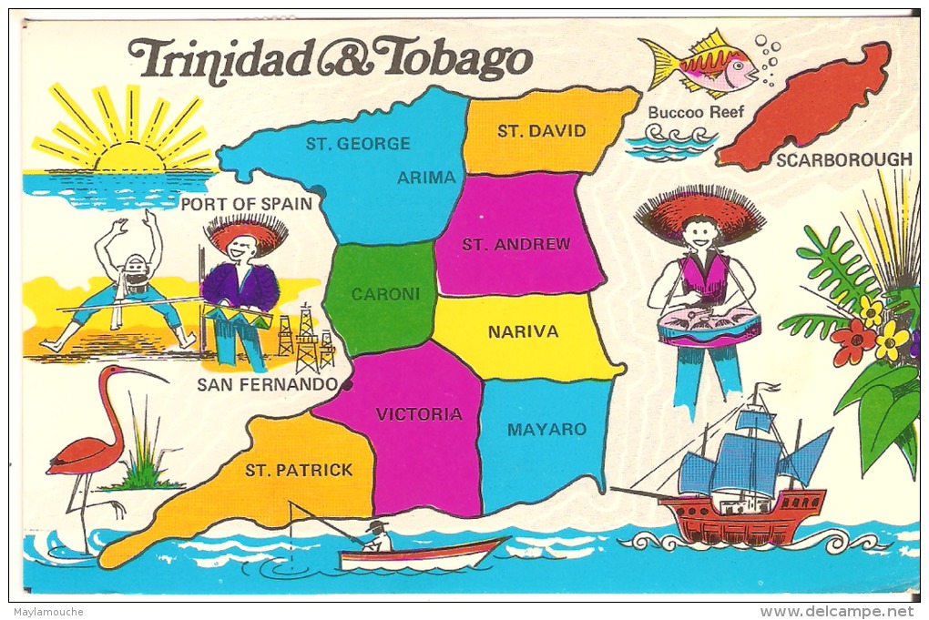 Trinidad (voir Timbre - Trinidad