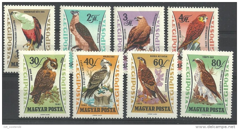 HONGARIJE LUCHTPOST 250/257  Xx ( YVERT ) COTE : 9 EURO (A) - Unused Stamps