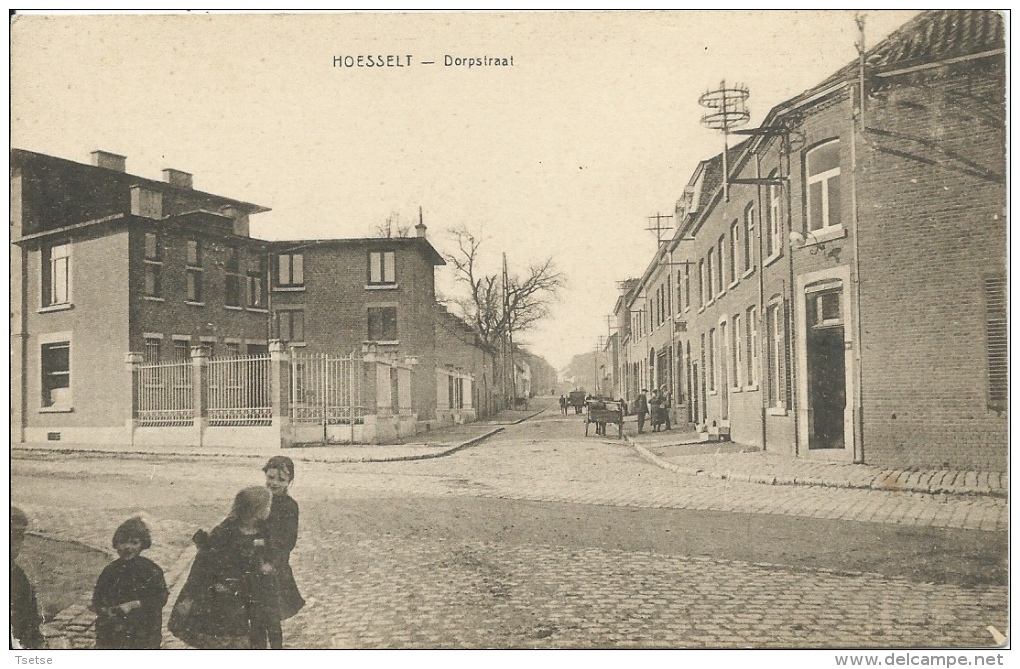 Hoeselt - Dorpstraat ( Verso Zien ) - Hoeselt