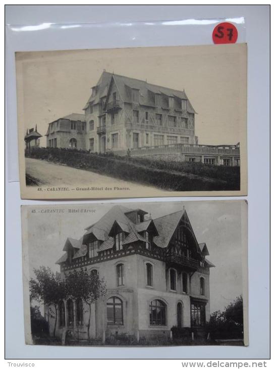 DEP.29 -- CARENTEC  ---  Hotel D'Arvor Et Grand Hotel Des Phares. - Carantec