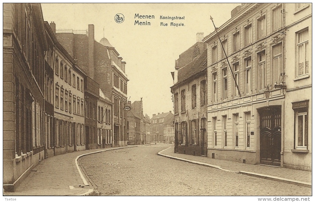 Meneen - Koningstraat ( Verso Zien ) - Menen