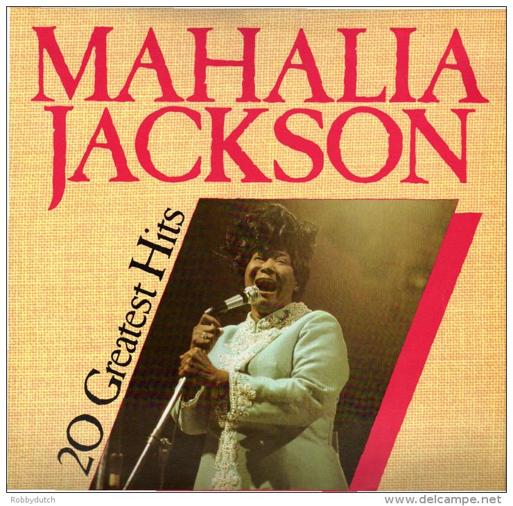 * LP *  MAHALIA JACKSON - 20 GREATEST HITS (England 1984 EX!!!) - Canciones Religiosas Y  Gospels