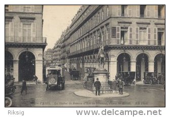 La Statue De Jeanne D`Arcde Fremiet, Place De Rivoli.  Sent To Norway 1913.   S-1443 - Statuen