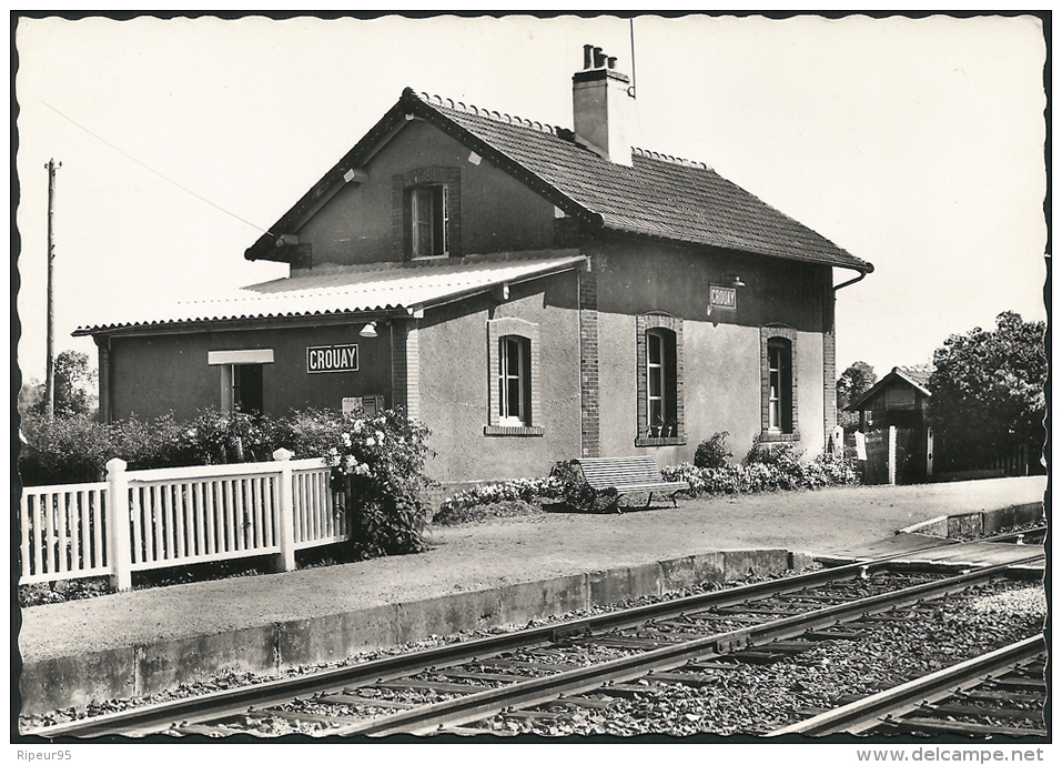 14 CROUAY - La Gare - Autres & Non Classés