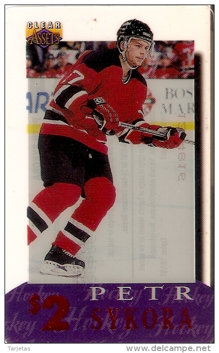 TARJETA DE ESTADOS UNIDOS DE PETR SYKORA (HOCKEY HIELO)  $2  - NUEVA-MINT (SPRINT) - Sprint