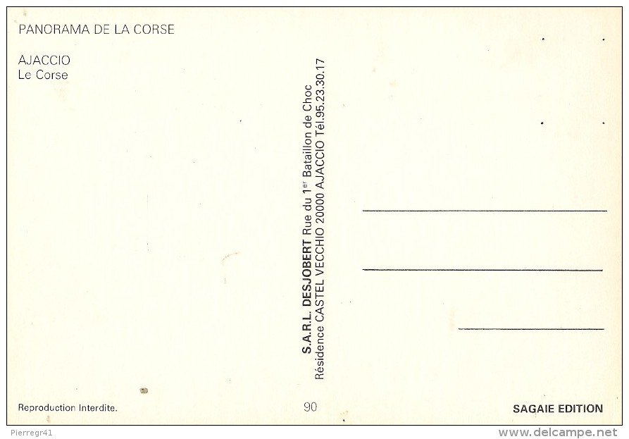 CPA-1970-FERRIES-PAQUEBOT -LIAISION - CORSE-Le CORSE-Dans Le PORT AJACCIO  -TBE - Ferries