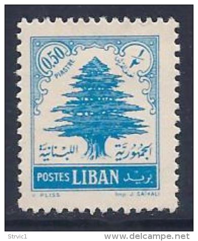 Lebanon, Scott # 275 Mint Hinged Cedar, 1954 - Lebanon